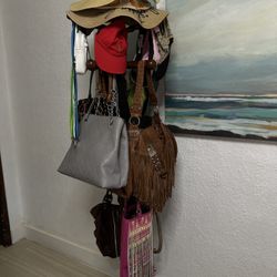 Wood purse holder 