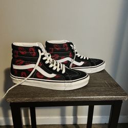 Vans Hightop Kiss Print Mens 10.5