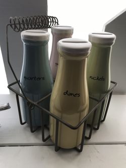 Change/ coin organizer. Bank