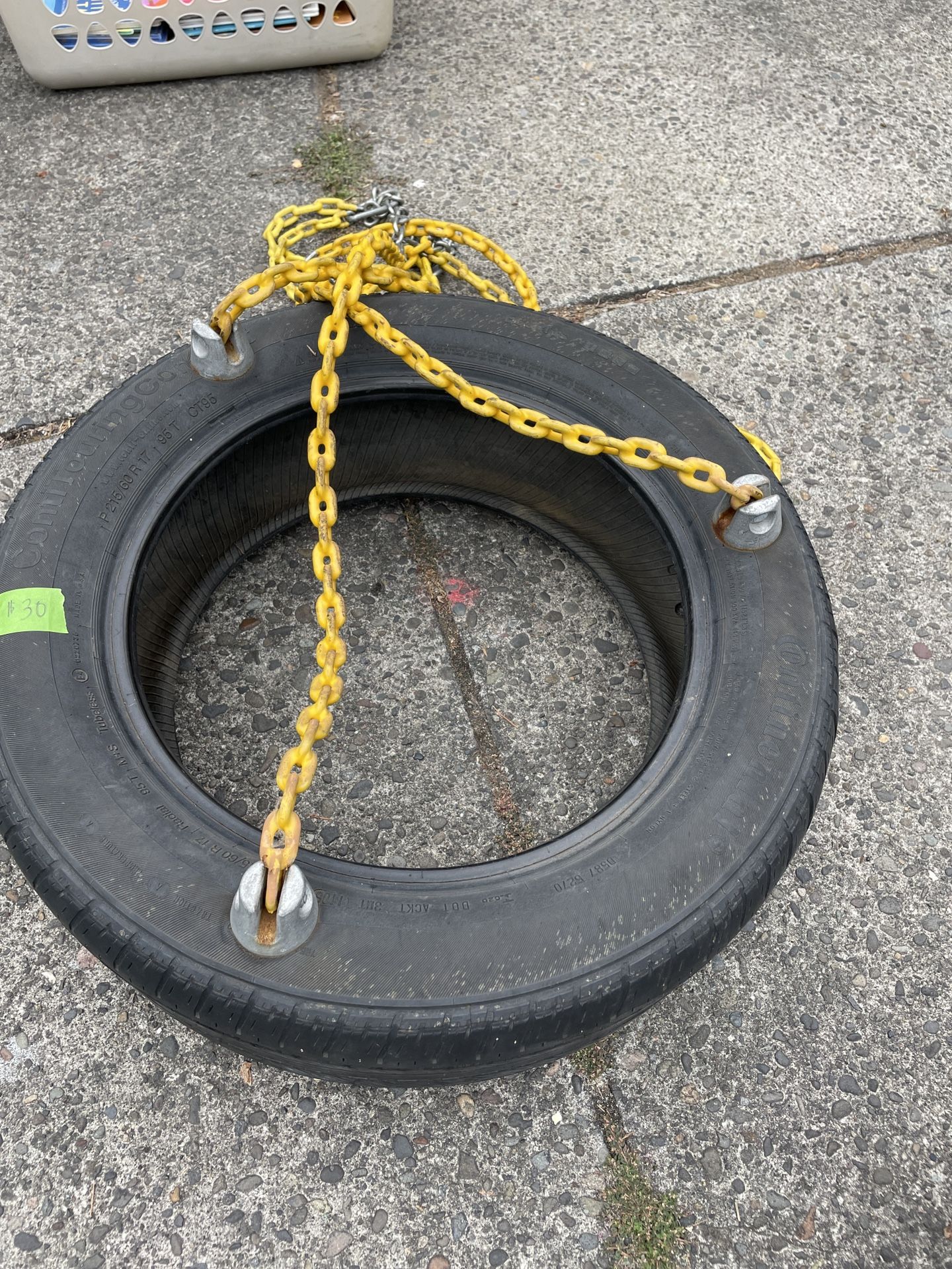 Tire Swing & Slide ($30 ea. or $50 for both)