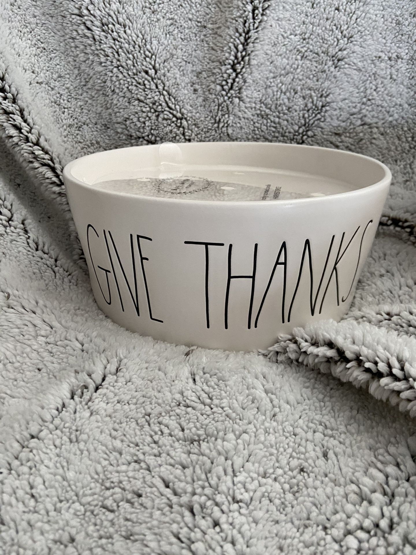 Rae Dunn Give Thanks Candle Extra Large