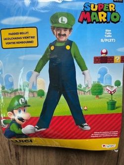 New Super Mario Luigi toddler Halloween costume size 2T #costume #mario #luigy #toddler #toddlercostume