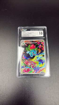 Ivysaur CGC 10 Gem Mint Japanese Pokémon Card
