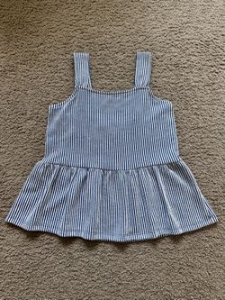 Nordstrom Striped Peplum Tank Top (Size XS) - LOCAL MEETUP ONLY