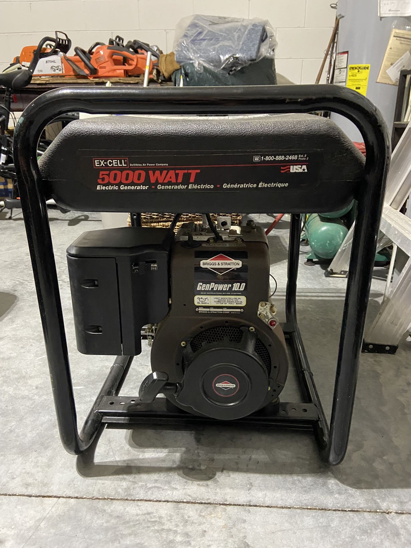 5000 Watt Electric Generator—$495 OBO