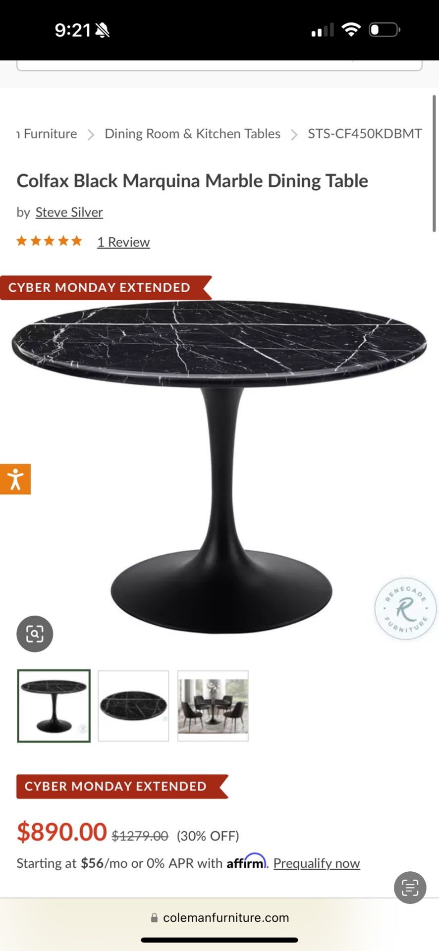 Marble Table