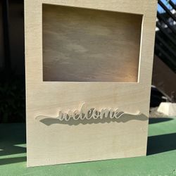 Welcome Flower Box