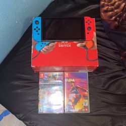 Nintendo Switch Bundle With Games