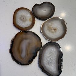 Agate Coaster Set 