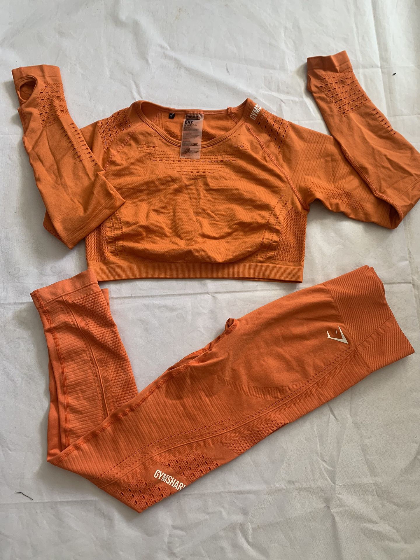 Gymshark Flawless Leggings And Cropped Top