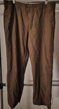 Luxury Serge Brown Dress Pants