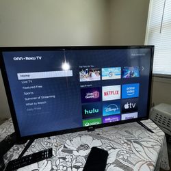 32” ONN Roku Smart TV 4K Ultra HDR LED