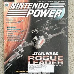 Nintendo Power Volume 149 Star Wars Rogue Leader Magazine  With Poster & Inserts