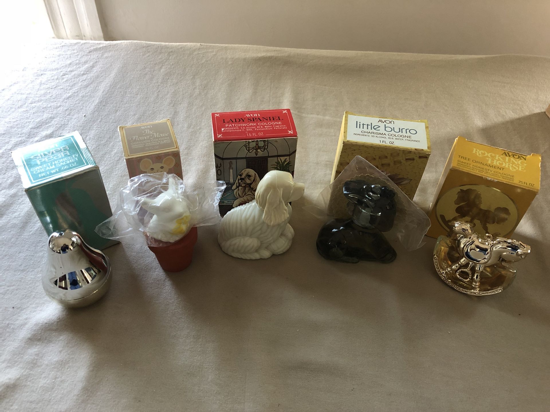 Avon Petite Bottles - lot of 5 full bottles