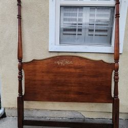 Wooden Double Bed Head Board 