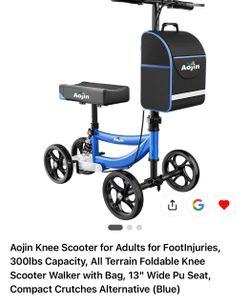 Knee scooter