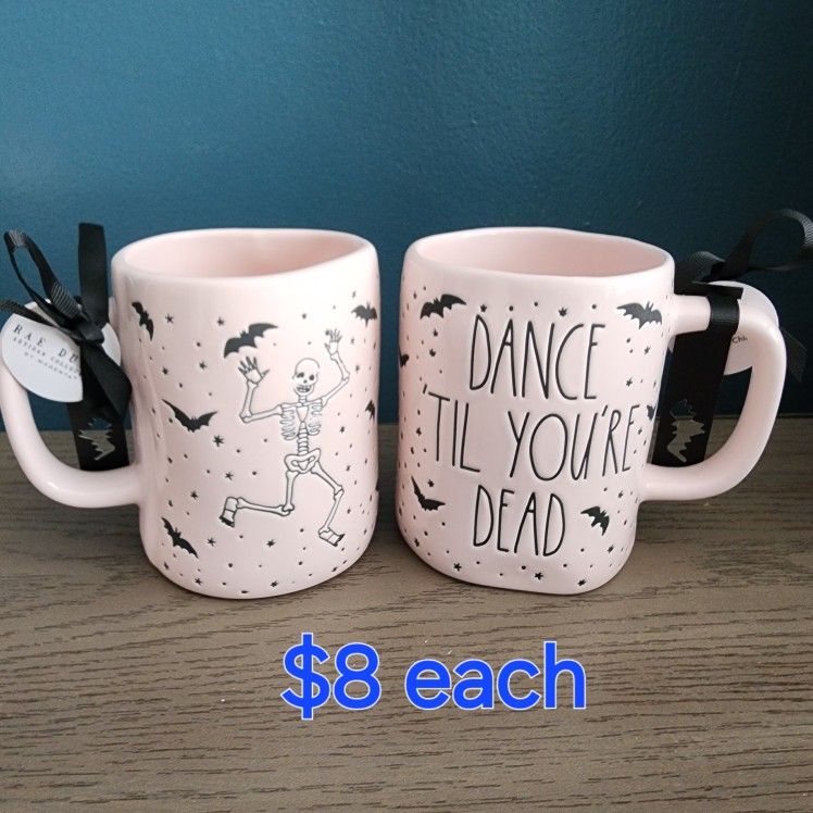 Pink Halloween Mug
