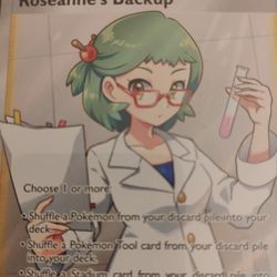 Roseanne's Backup (Full Art) - SWSH09: Brilliant Stars (SWSH09)