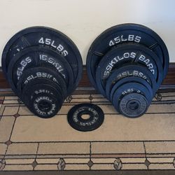 250 Pounds Olympic Weight Set