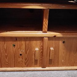 Solid Wood TV Stand