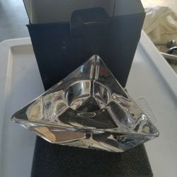 2 Orrefors Crystal Candle Holders-New