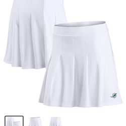 Miami Dolphins Tennis Skirt