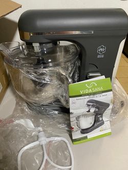Princess House Vida Sana Deluxe 7-Qt. Stand Mixer