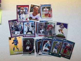 NFL Football Trading Cards Mixed Lot