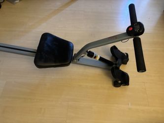 Sunny Health & Fitness Row-N-Ride Full Body Exercise Machine – 12 Resistance Levels