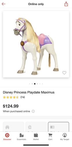 Disney princess discount maximus horse target