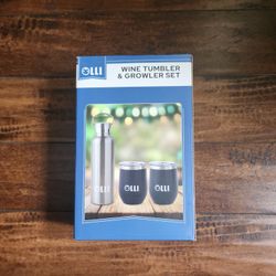 Wine And Tumbler Set