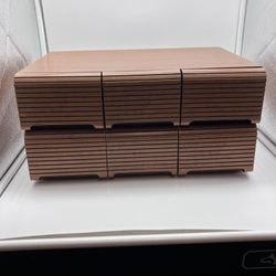 Cassette tape drawers