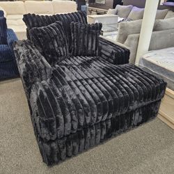 Chase Corduroy Fabric Black  $749 