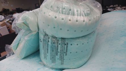 Green Memory Foam Mattress Topper