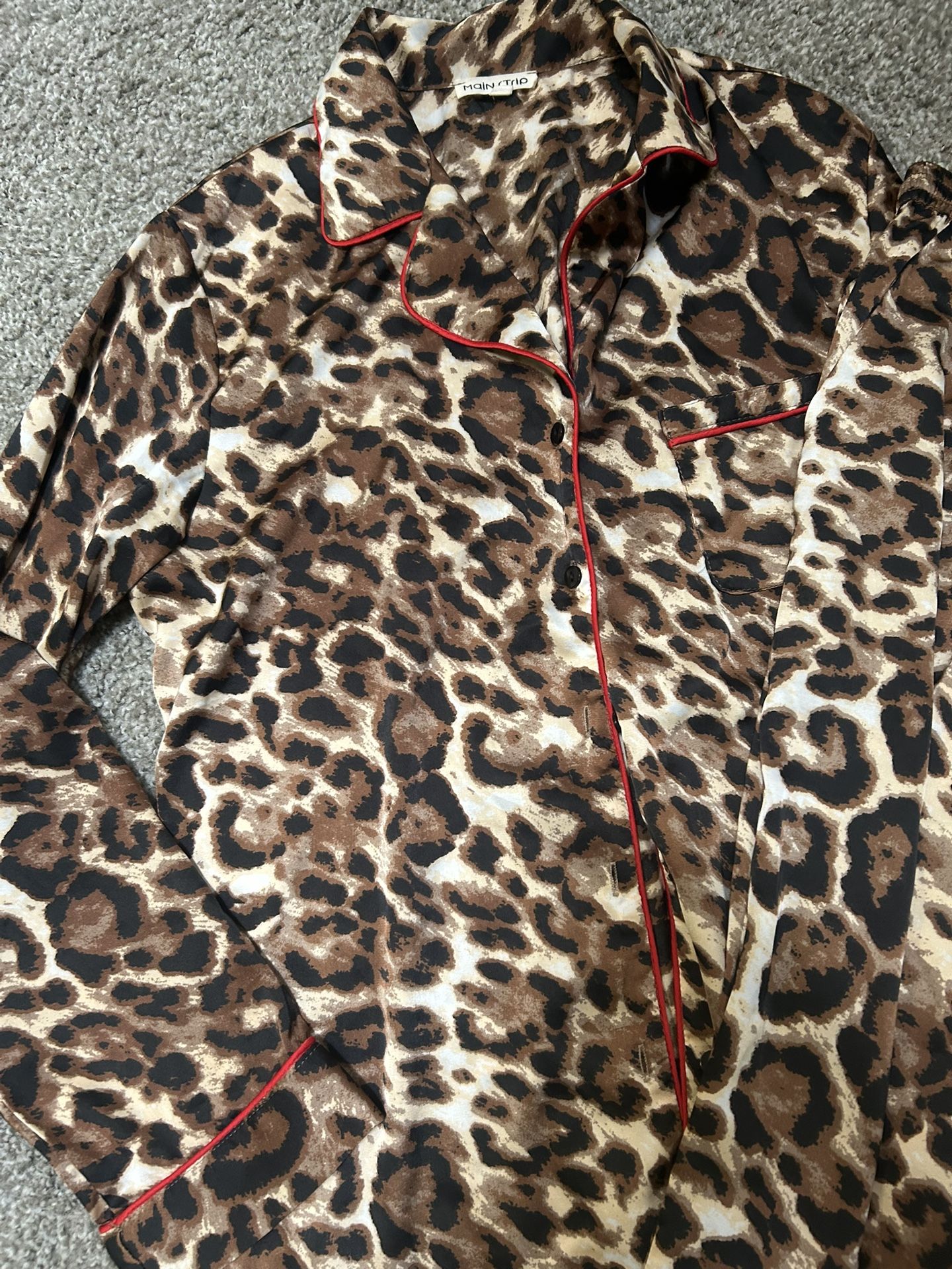 Womens Boutique Leopard Pajamas