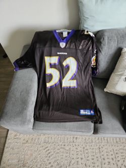 XL Black Ray Lewis Jersey