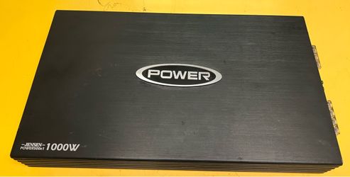 ensen POWER500X1 500 Watt RMS Mono Amplifier Class AB Car Audio Amp