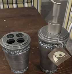 Toothbrush And Soap Dispenser 