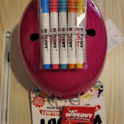 WipeOut Dry Erase Helmet