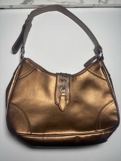 Croft & Barrow Gold Metallic Shoulder Bag