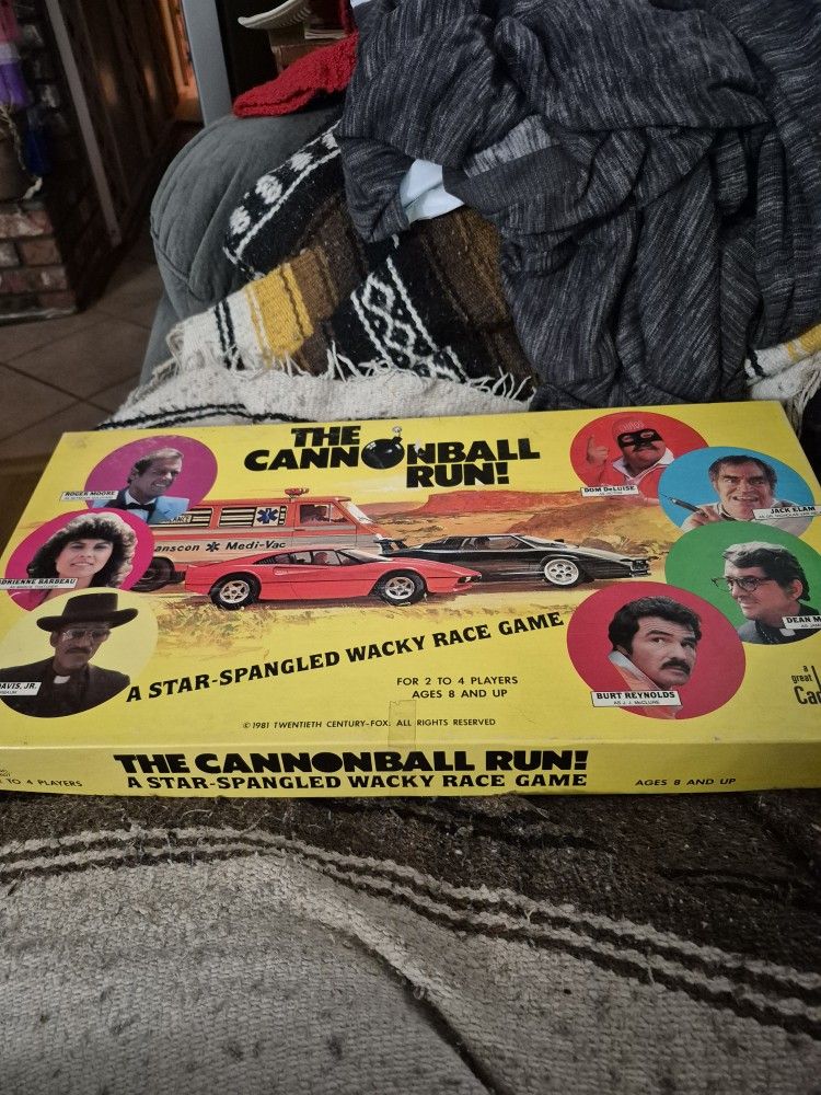 Cannonball Run Boardgame