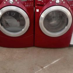 Beautiful red whirlpool set