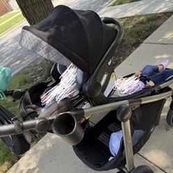  Graco scroller + car seat