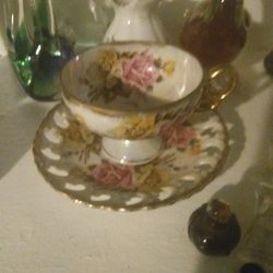 Vintage Cup And Saucer