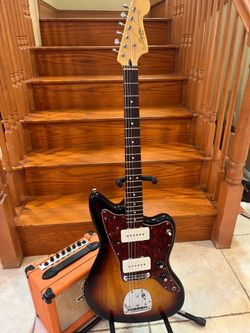 Squier Classic Vibe Jazzmaster w/ Orange Crush 12 Amp