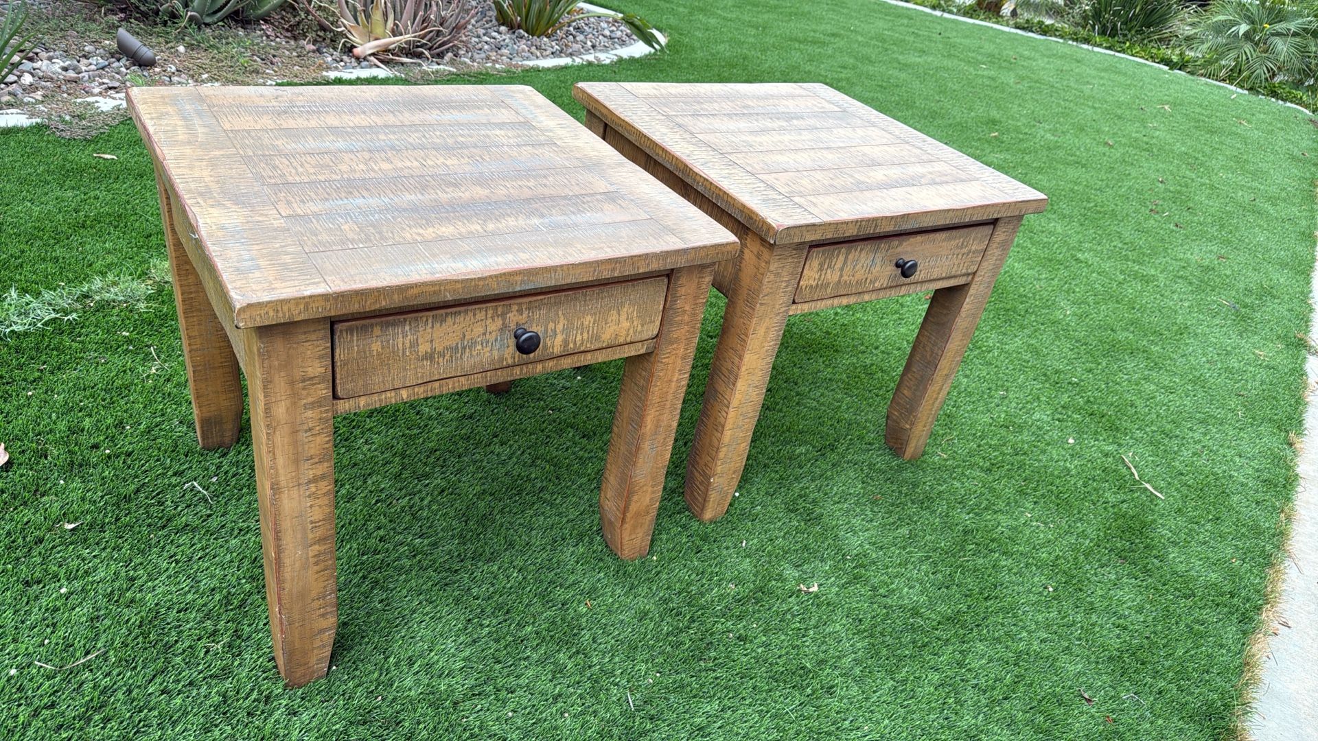 Moving Sale Solid Wood End Table