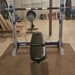 olympic weights and bench 