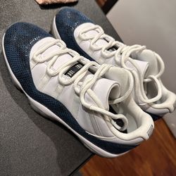 Jordan 11 Blue Snakeskin