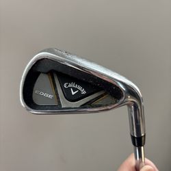 Callaway Edge 7 Iron Steel Shaft Right Handed Golf Club