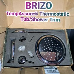 BRIZO TempAssure® Thermostatic Tub/Shower/Valve Set